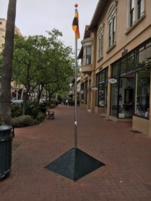 Public Flag Pole 01