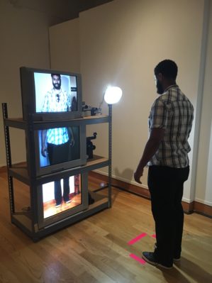 The Exquisite Video Corpse an interactive installation for the Santa Barbara Museum of Art.